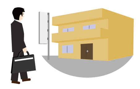 企業様への訪問